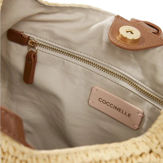 COCCINELLE ŽENSKA TORBA BEŽ 49437