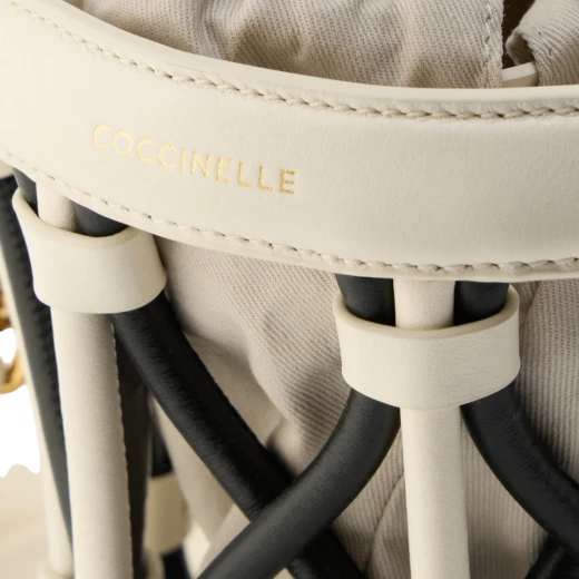 COCCINELLE ŽENSKA TORBA SREBRENA 49442