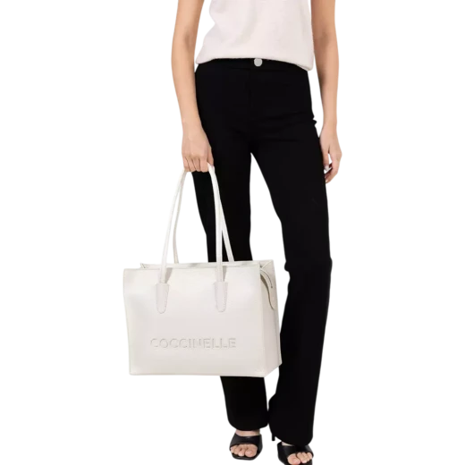 COCCINELLE ŽENSKA TORBA BIJELA 49449