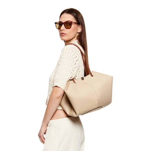 COCCINELLE ŽENSKA TORBA BEŽ 49476