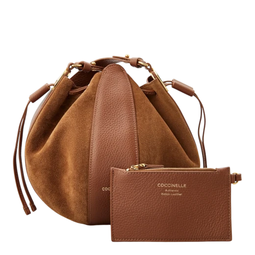 COCCINELLE ŽENSKA TORBA SMEĐA 51380