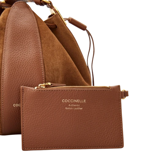 COCCINELLE ŽENSKA TORBA SMEĐA 51380