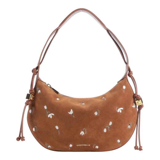 COCCINELLE ŽENSKA TORBA SMEĐA