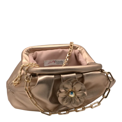 MUSELLA ŽENSKA TORBA ZLATNA 48593