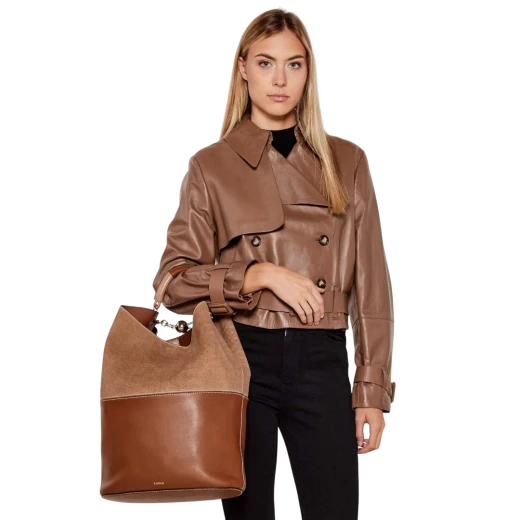 FURLA ŽENSKA TORBA SMEĐA