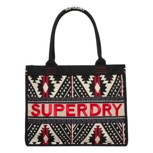 SUPERDRY ŽENSKA TORBA CRNA