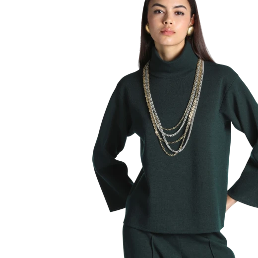 Luisa Spagnoli ŽENSKA TUNIKA ZELENA 51726
