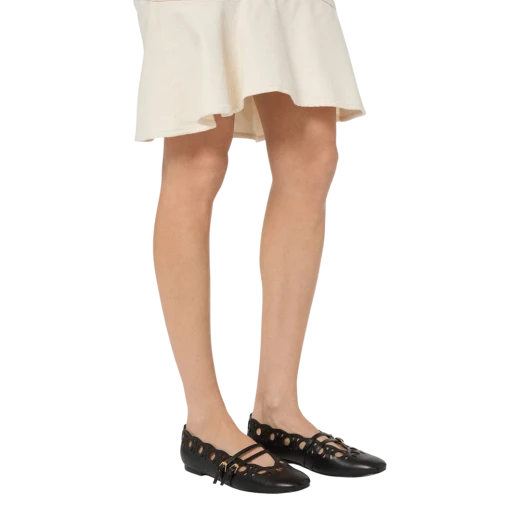 COCCINELLE ŽENSKE BALETANKE CRNA 49423