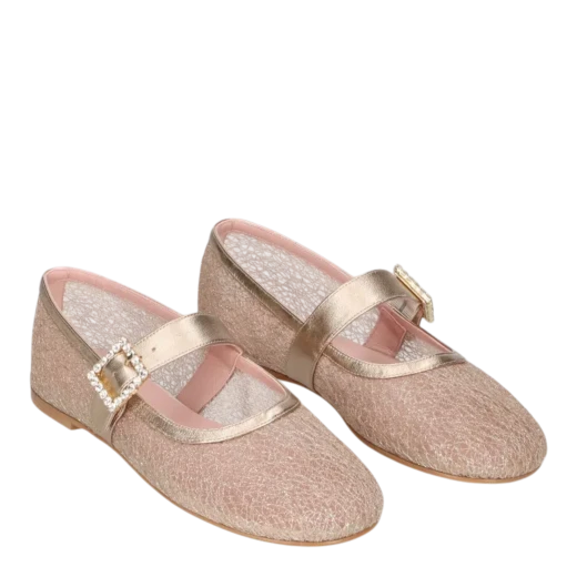 PRETTY BALLERINAS ŽENSKE BALETANKE ZLATNA