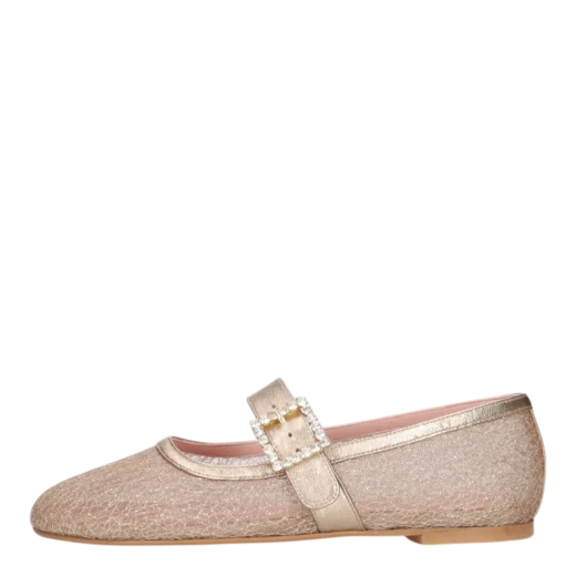 PRETTY BALLERINAS ŽENSKE BALETANKE ZLATNA 49923