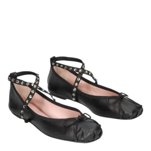 PRETTY BALLERINAS ŽENSKE BALETANKE CRNA