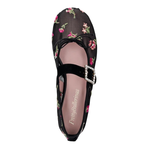 PRETTY BALLERINAS ŽENSKE BALETANKE CRNA 51078