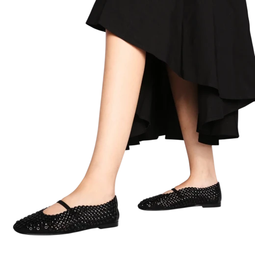 TOSCA BLU ŽENSKE BALETANKE CRNA 48289