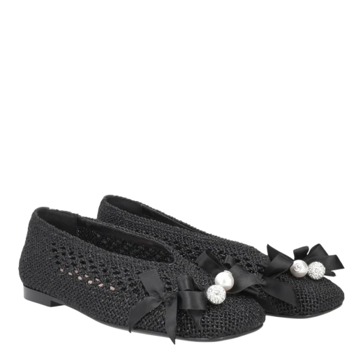 TOSCA BLU ŽENSKE BALETANKE CRNA