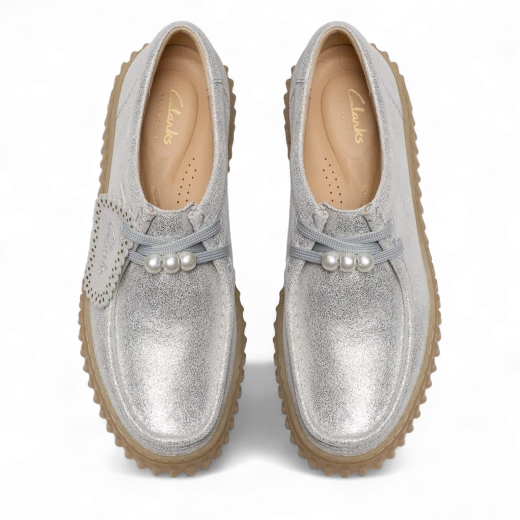 CLARKS ŽENSKE CIPELE SREBRENA 43316