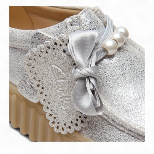 CLARKS ŽENSKE CIPELE SREBRENA 43316