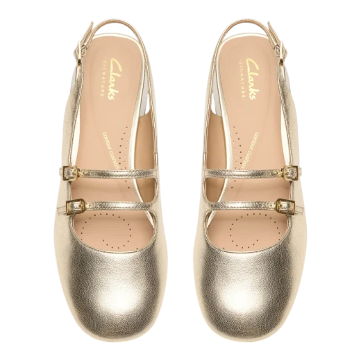 CLARKS ŽENSKE CIPELE ZLATNA 48349