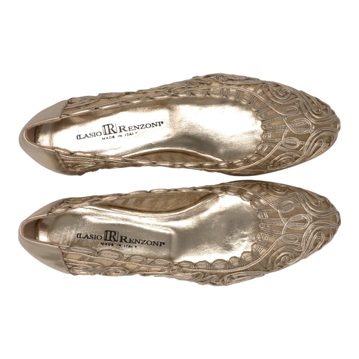 RENZONI ILASIO ŽENSKE CIPELE SREBRENA 47513