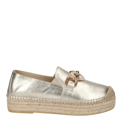 VIGUERA ŽENSKE ESPADRILE ZLATNA