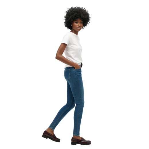 SUPERDRY ŽENSKE FARMERKE PLAVA 28250