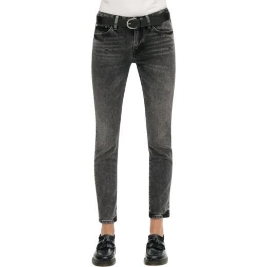 SUPERDRY ŽENSKE FARMERKE CRNA
