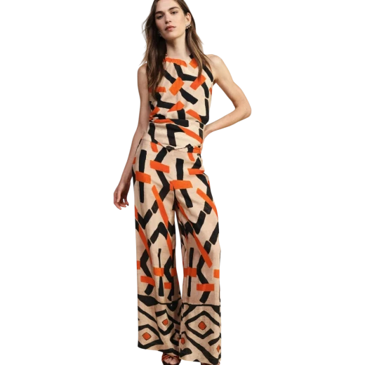 DIXIE ŽENSKE HLAČE MULTICOLOR