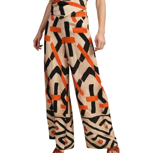 DIXIE ŽENSKE HLAČE MULTICOLOR 47395