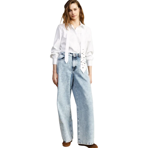 DIXIE ŽENSKE HLAČE PLAVA 47443