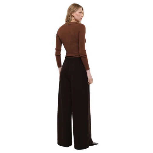 IMPERIAL ŽENSKE HLAČE SMEĐA 48858