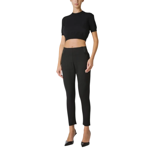 MARINA RINALDI ŽENSKE HLAČE CRNA 35033