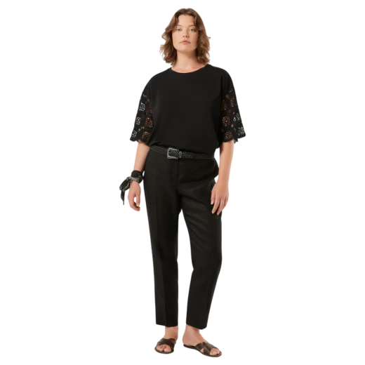 MARINA RINALDI ŽENSKE HLAČE CRNA 47024