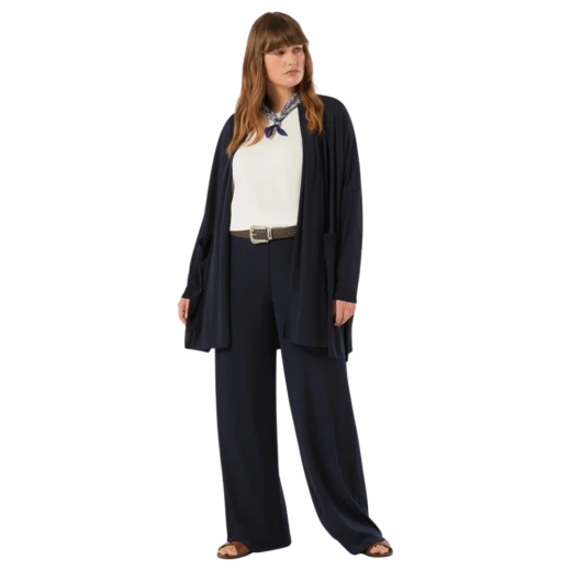 MARINA RINALDI ŽENSKE HLAČE PLAVA 47045