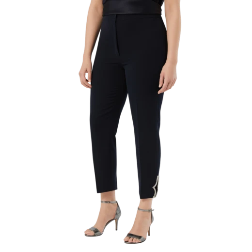 MARINA RINALDI ŽENSKE HLAČE PLAVA 47264