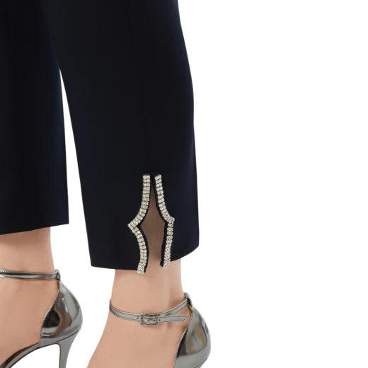 MARINA RINALDI ŽENSKE HLAČE PLAVA 47264