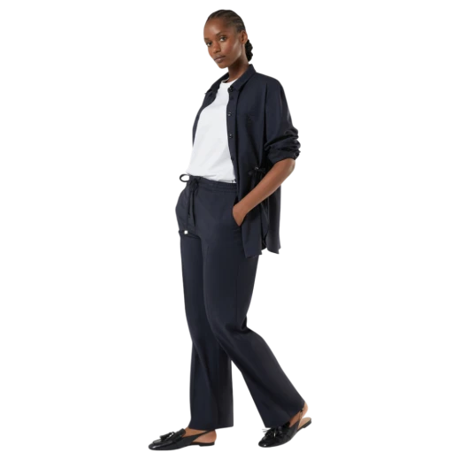 MARINA RINALDI ŽENSKE HLAČE PLAVA 47306