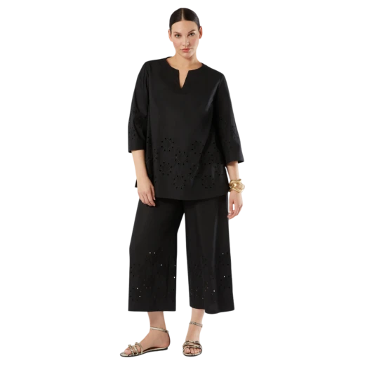 MARINA RINALDI ŽENSKE HLAČE CRNA 48245