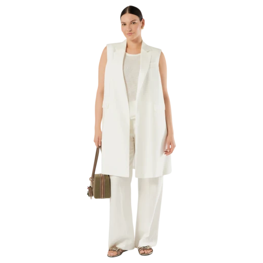 MARINA RINALDI ŽENSKE HLAČE BIJELA 50429