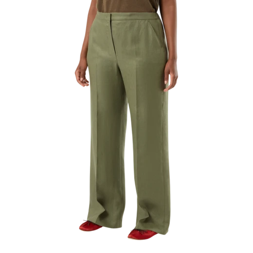 MARINA RINALDI ŽENSKE HLAČE MASLINASTA 50430