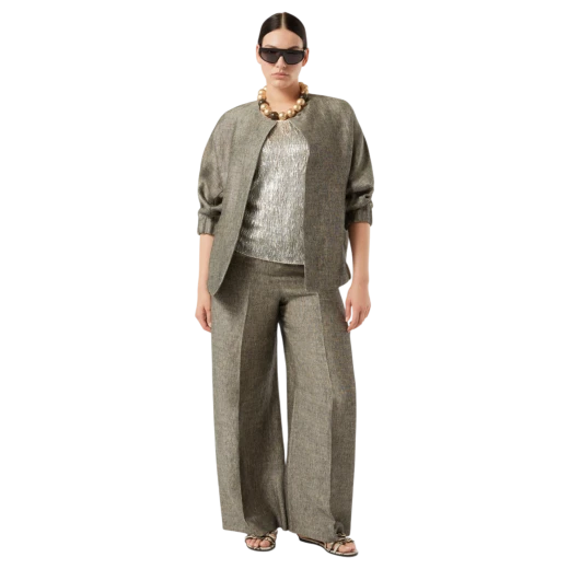 MARINA RINALDI ŽENSKE HLAČE CRNA 50431