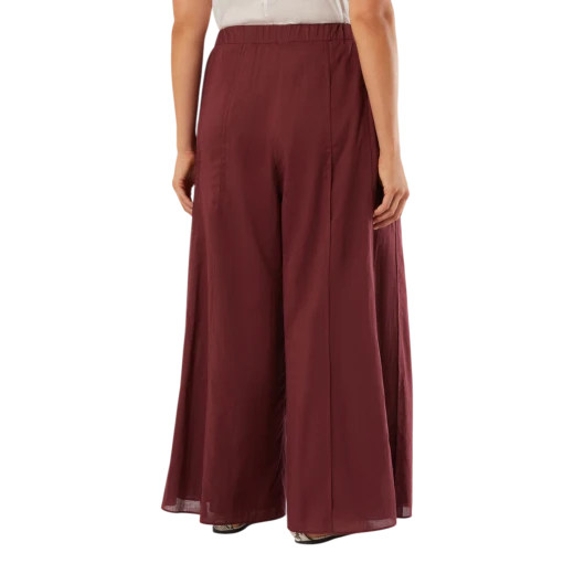 MARINA RINALDI ŽENSKE HLAČE BORDO 50439