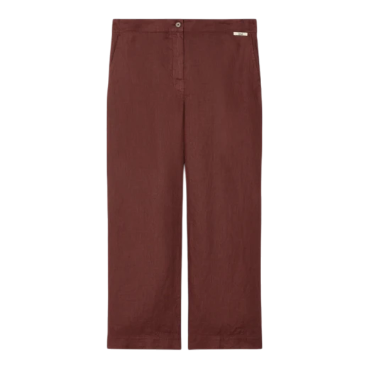 MARINA RINALDI ŽENSKE HLAČE BORDO