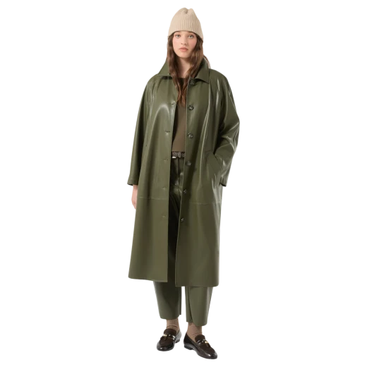 MARINA RINALDI ŽENSKE HLAČE MASLINASTA 51922