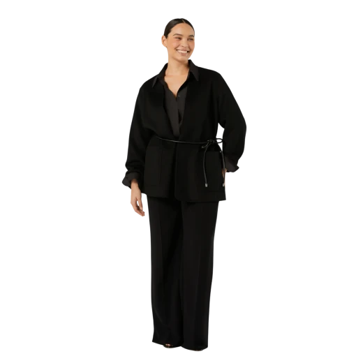 MARINA RINALDI ŽENSKE HLAČE CRNA 52210