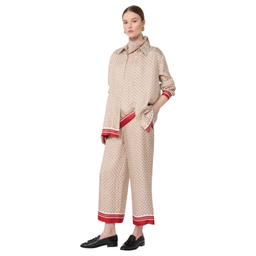 MAX MARA STUDIO ŽENSKE HLAČE CRVENA