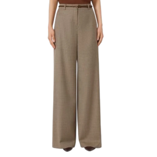 MAX MARA STUDIO ŽENSKE HLAČE SMEĐA