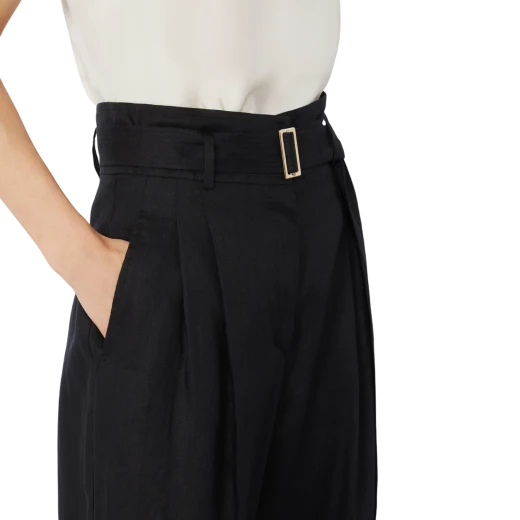 MAX MARA STUDIO ŽENSKE HLAČE CRNA 48194