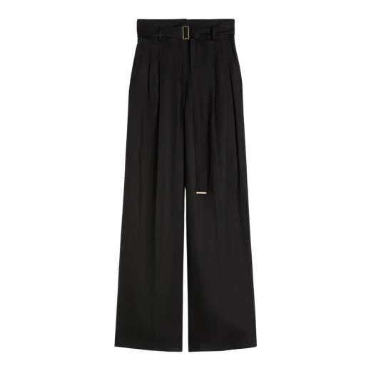 MAX MARA STUDIO ŽENSKE HLAČE CRNA 48194