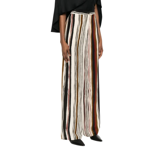 MAX MARA STUDIO ŽENSKE HLAČE MULTICOLOR 50379