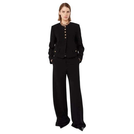 MAX MARA STUDIO ŽENSKE HLAČE CRNA