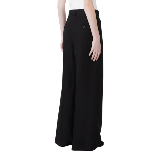 MAX MARA WEEKEND ŽENSKE HLAČE CRNA 48133